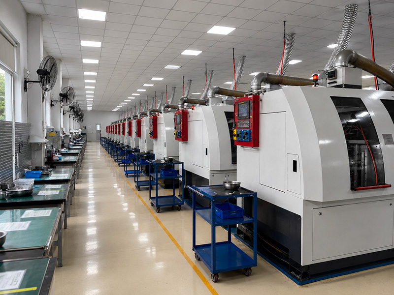 Swiss type turning maching